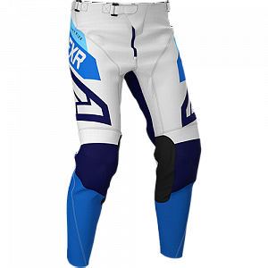 Штаны FXR PODIUM AIR MX, White/Navy/Blue