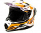 Шлем мото кроссовый HIZER J6801 neon orange