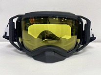 Очки зимние RSX Blizzard Winter PRO, черный/черный, двойная желтая линза