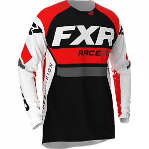 Джерси FXR REVO MX, White/Red/Char/Black