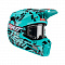Шлем кроссовый Leatt Moto 3.5 Fuel с очками