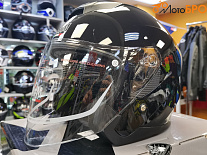 Шлем открытый AiM JK526 Black Glossy