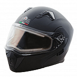 Шлем модуляр с подогревом AiM JK906 black matt
