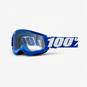 Очки 100% Strata 2 Goggle Blue / Clear Lens
