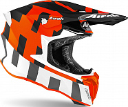 Шлем кроссовый AIROH TWIST 2.0 orange matt