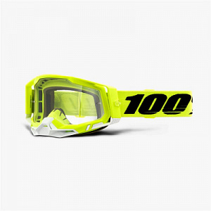 Очки 100% Racecraft 2 Goggle Yellow / Clear Lens