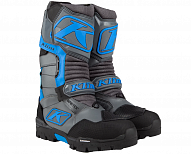 Ботинки Klim Havoc GXT BOA с утеплителем (Castlerock/Electric Blue Lemonade)