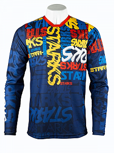 Джерси детское Starks Base Cross KIDS Синий/Красный 