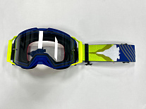 Очки кроссовые STARKS EF56 101HD(heavy duty) Синий/Hi-Viz