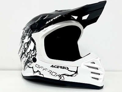 Шлем детский Acerbis PROFILE JUNIOR White/Black