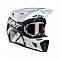 Шлем кроссовый Leatt 9.5 Carbon/White