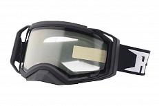 Очки зимние RSX Blizzard Winter, черный/черный; двойная прозрачная линза