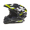 Шлем кроссовый AiM JK803S yellow/black