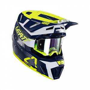 Шлем кроссовый Leatt 7.5 V24 Blue
