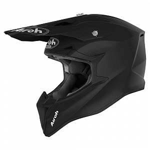 Шлем кроссовый Airoh Wraap Black matt
