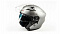 Шлем открытый GTX 278 metal titanium (2 визора)