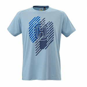Футболка Husqvarna REMOTE LIGHT BLUE