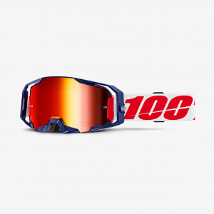 Очки 100% Armatic Mach Z / Mirror Red