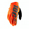 Перчатки 100% Brisker Glove (Fluo Orange/Black)