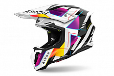 Шлем кроссовый Airoh Twist 3.0 rainbow gloss