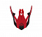 Козырек Acerbis для шлема X-TRACK 22-06 Black/Red