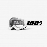 Очки подростковые 100% Strata 2 Junior White / Clear