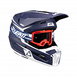 Шлем кроссовый Leatt Moto 3.5 V26 Blue