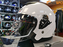 Шлем открытый AiM JK526 white glossy