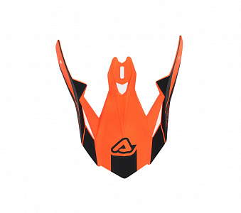 Козырек Acerbis для шлема X-TRACK 22-06 Orange/Fluo Black